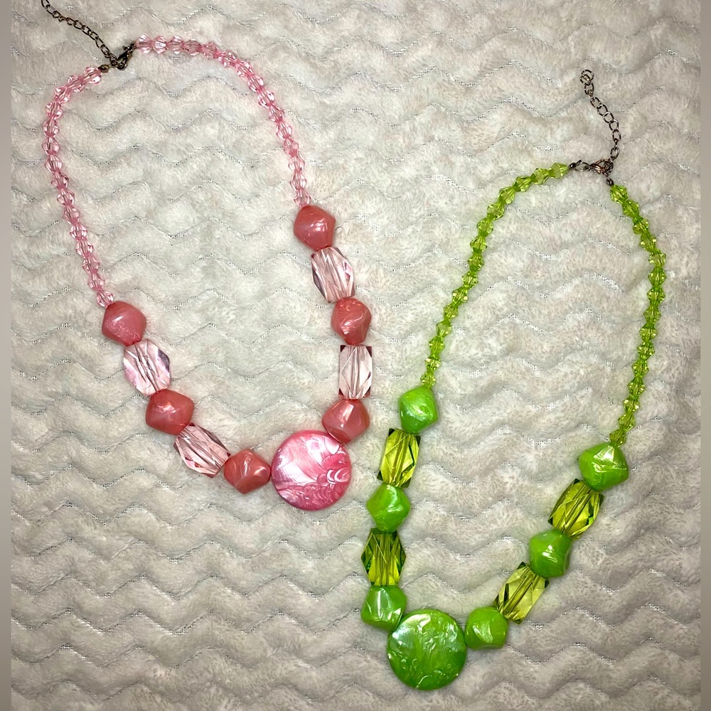 Handmade beaded necklace from Ghana